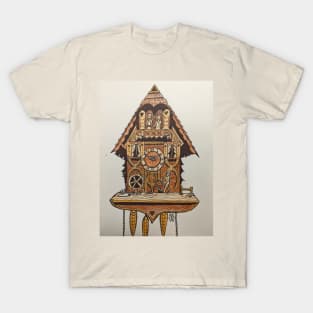 Cuckoo clock says it's time T-Shirt